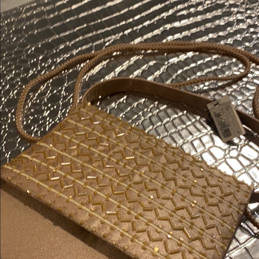 NWT Bijoux Terner Beaded Evening Bag Crossbody - Picture 6 of 8